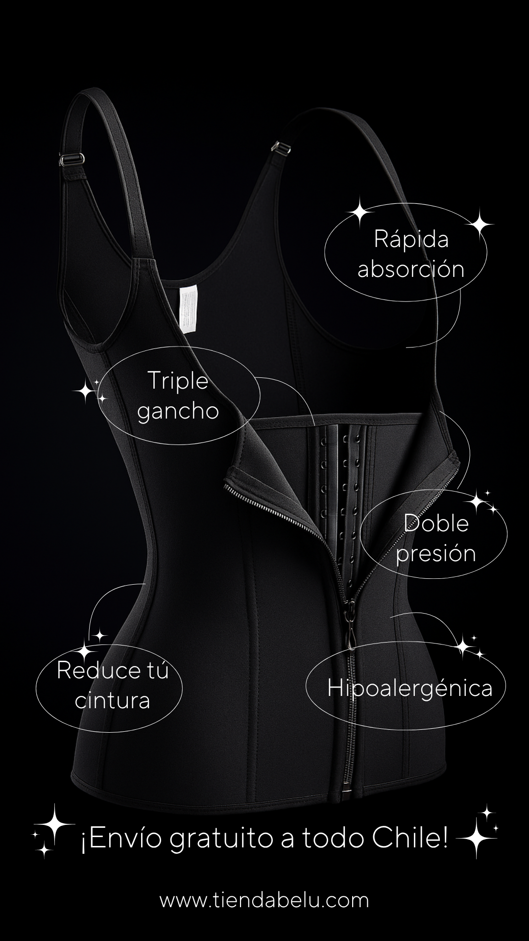 Faja Reductora Doble Presión
